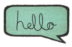 HOME Hello Bubble Doormat - 40x70cm.